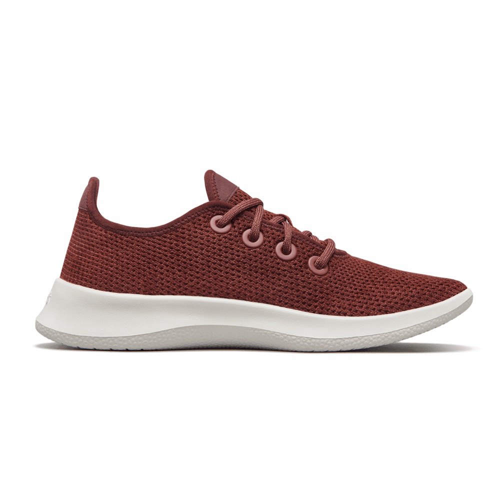 Allbirds Men\'s Sneakers Red - Tree Runners - 70582QEUF